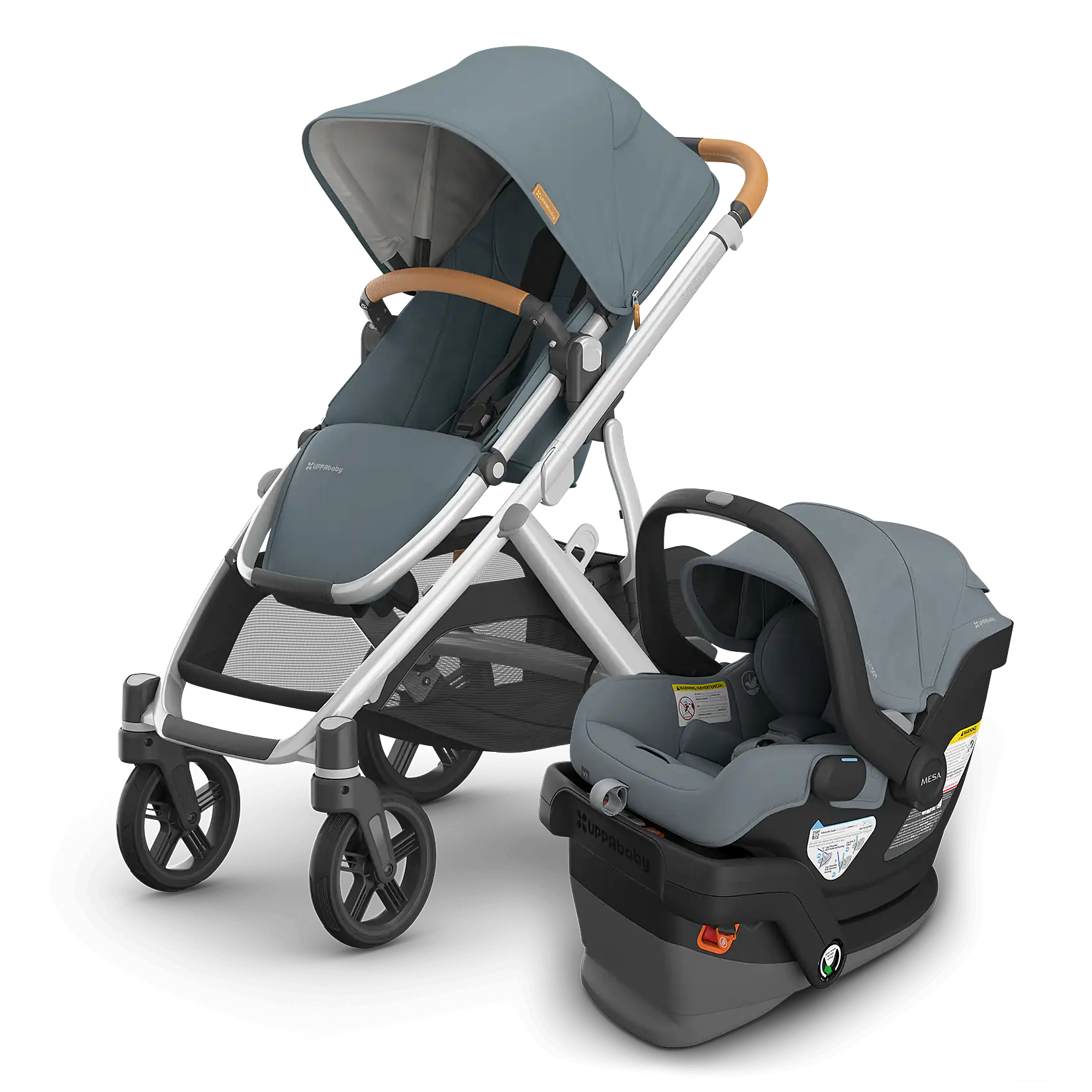 UPPAbaby Vista V3 + Mesa V3 Travel System - Babies in Bloom