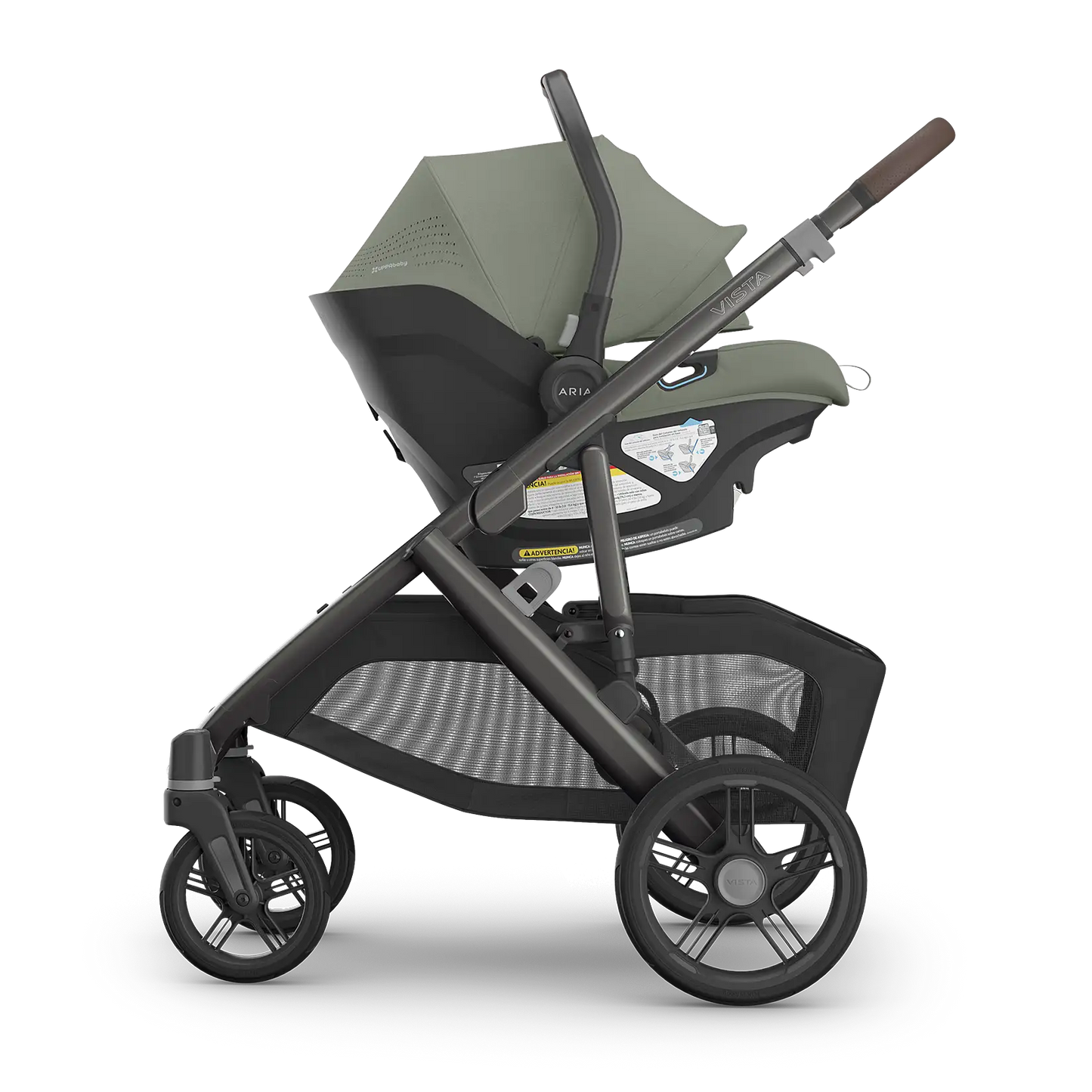 UPPAbaby Vista V3 + Aria V2 Travel System - Babies in Bloom