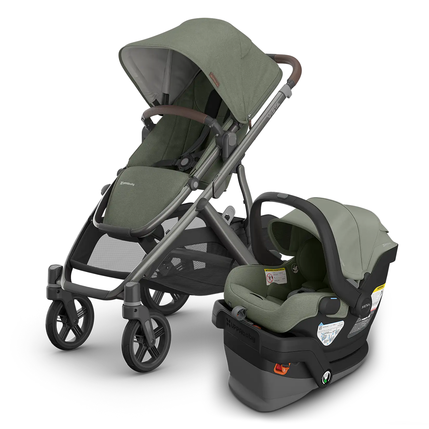 UPPAbaby Vista V3 + Mesa V3 Travel System - Babies in Bloom