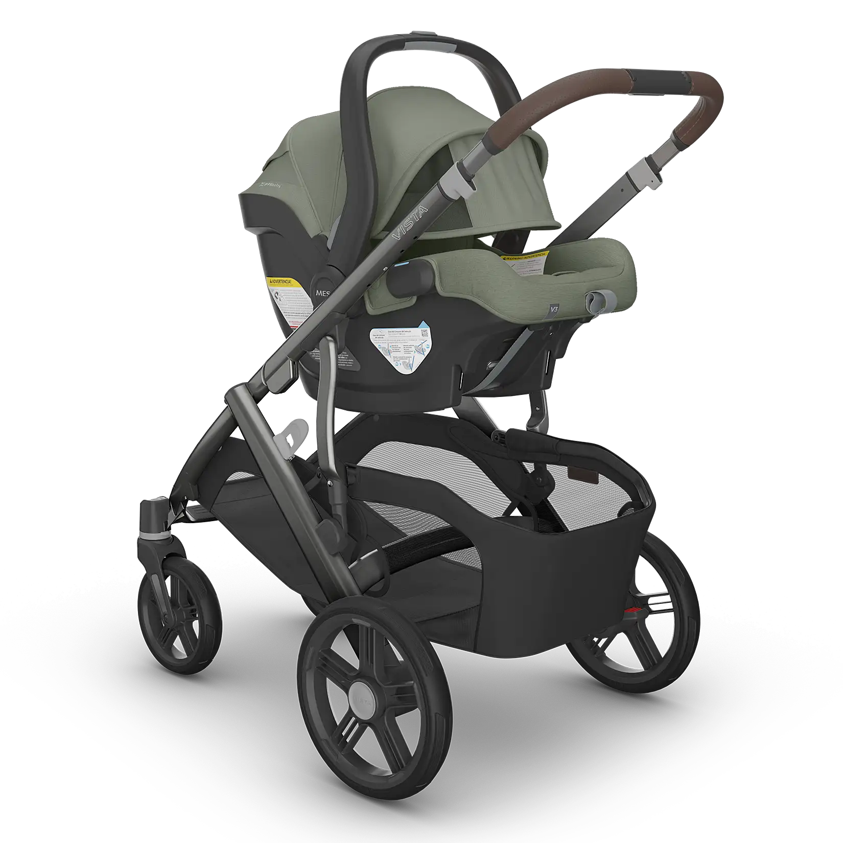 UPPAbaby Vista V3 + Mesa V3 Travel System - Babies in Bloom