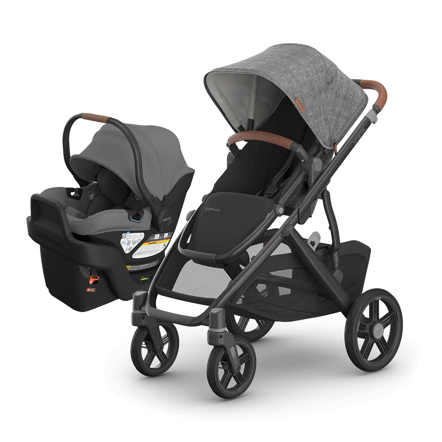 UPPAbaby Vista V3 + Aria V2 Travel System - Babies in Bloom