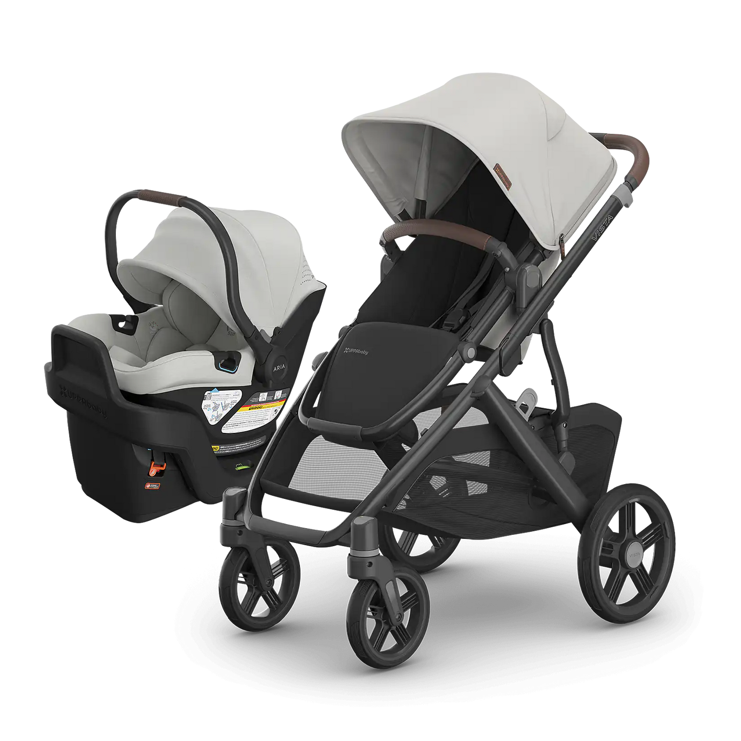 UPPAbaby Vista V3 + Aria V2 Travel System - Babies in Bloom