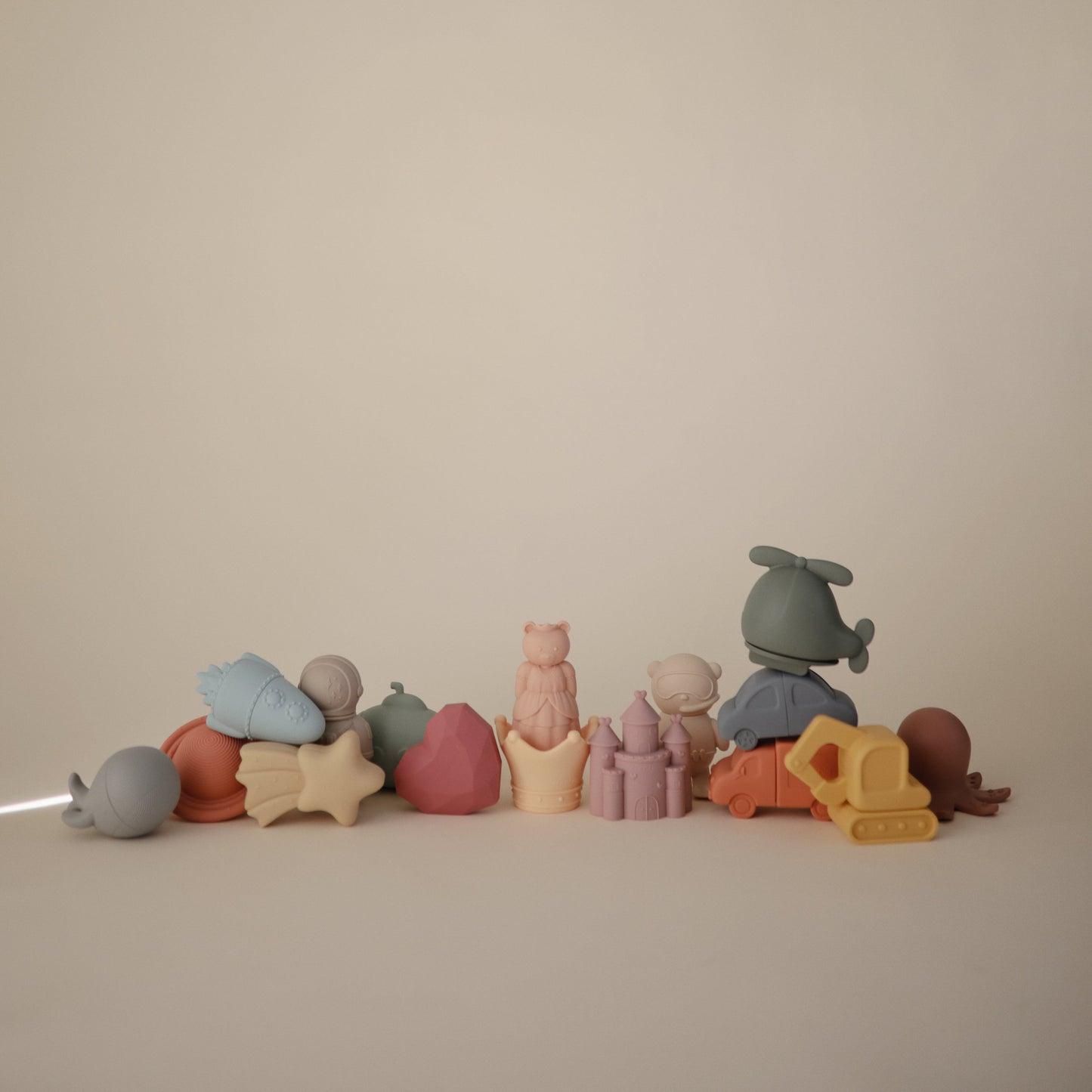 Vehicles Mold Free Bath Play Set - Babies in Bloom