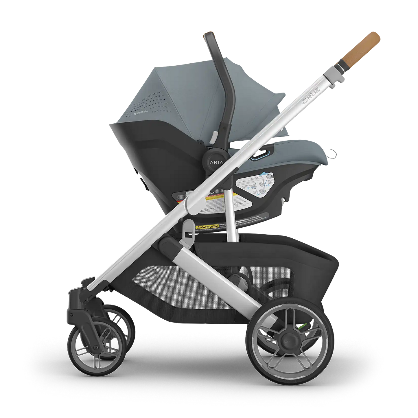 UPPAbaby Cruz V3 + Aria V2 Travel System - Babies in Bloom