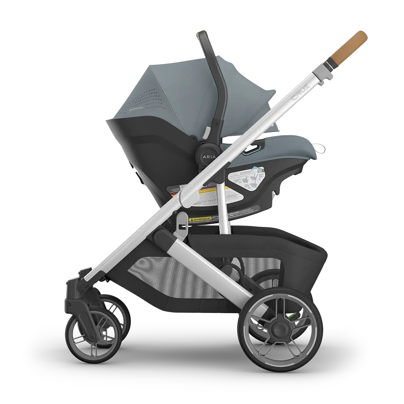 UPPAbaby Cruz V3 + Aria V2 Travel System - Babies in Bloom