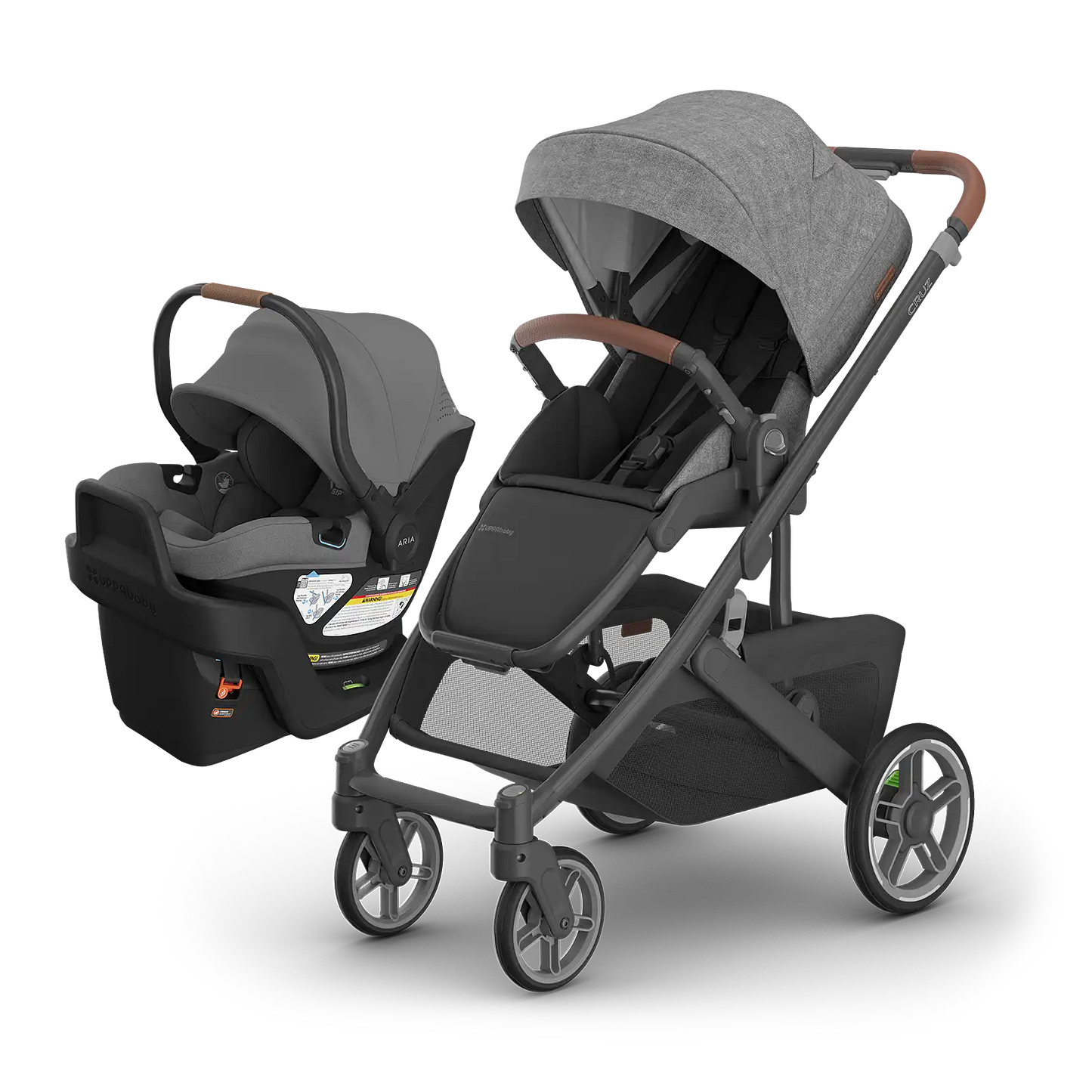 UPPAbaby Cruz V3 + Aria V2 Travel System - Babies in Bloom