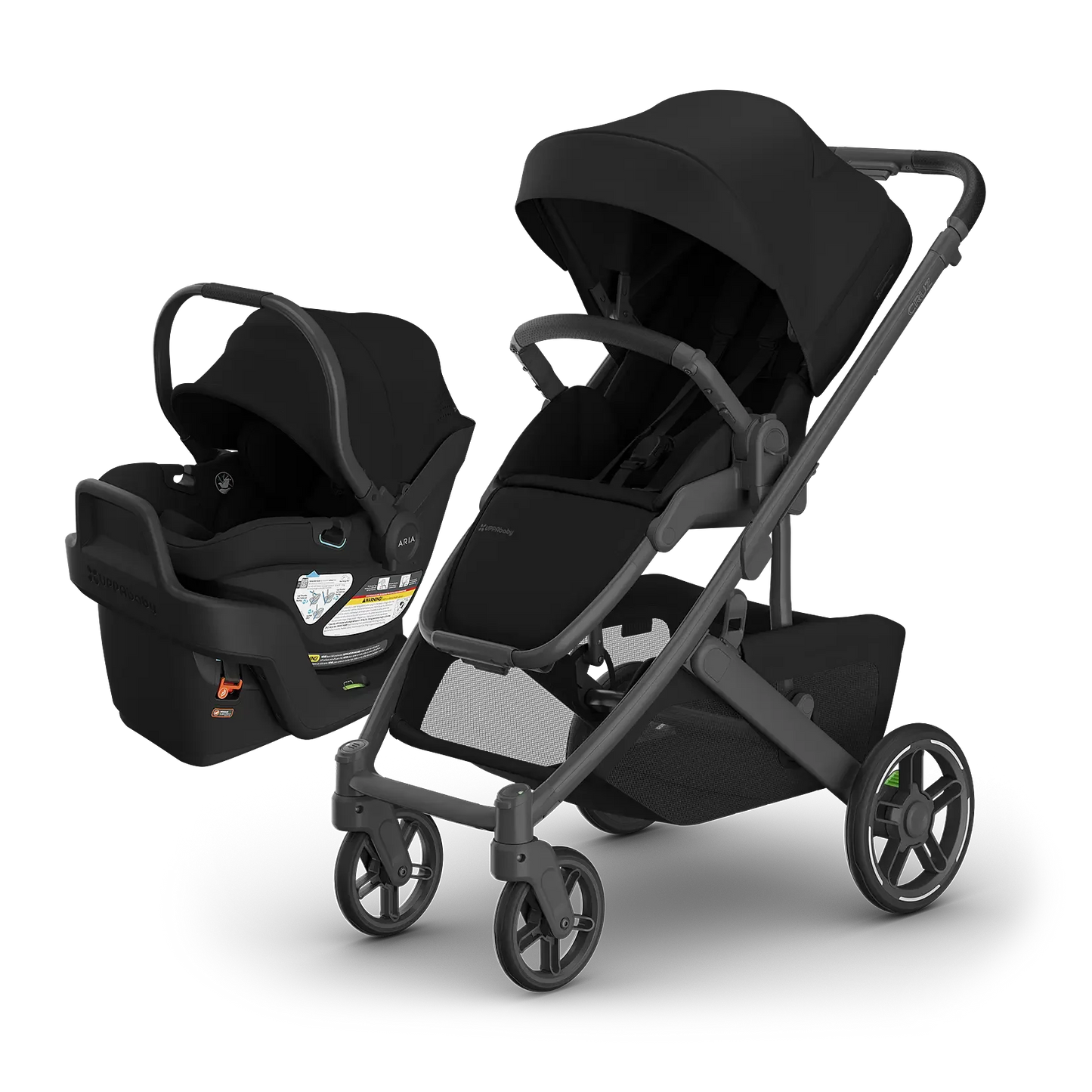 UPPAbaby Cruz V3 + Aria V2 Travel System