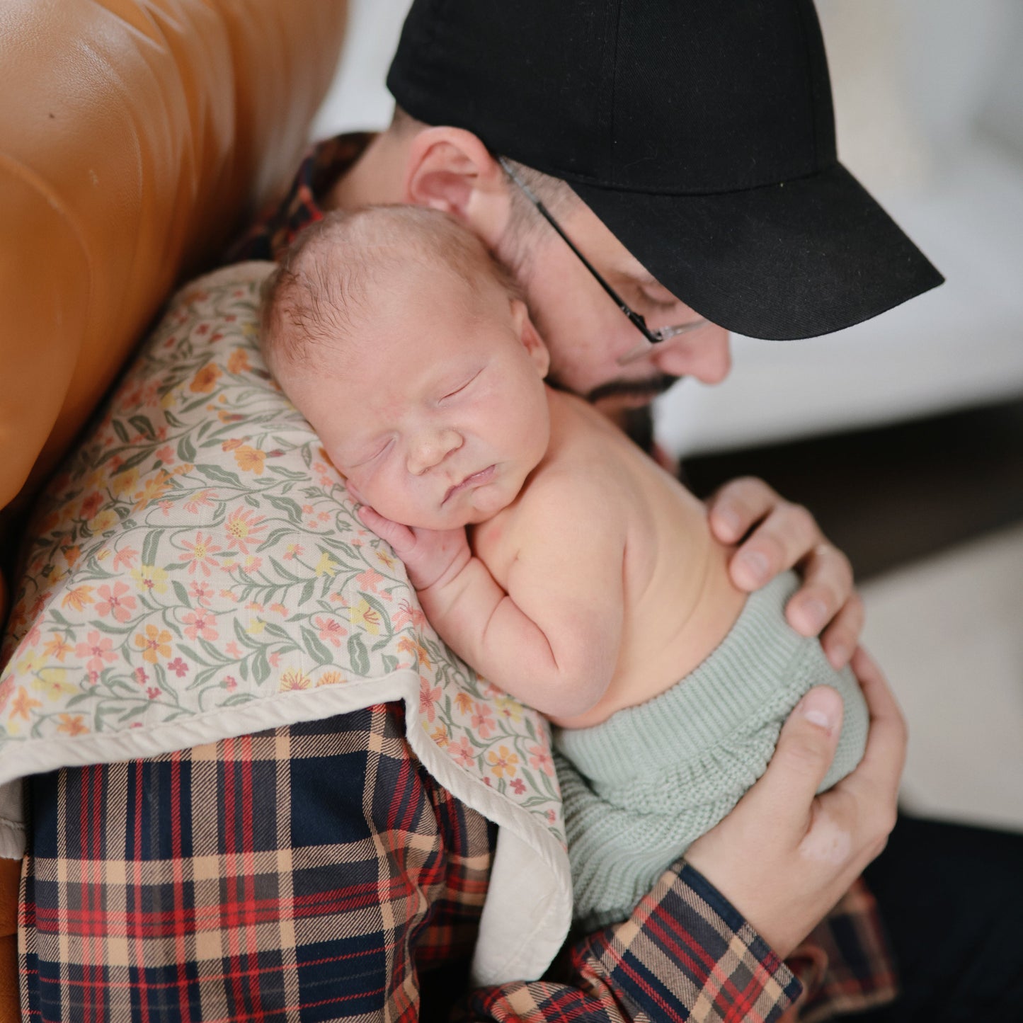 Organic Cotton Muslin Burp Cloth 2-Pack - Babies in Bloom