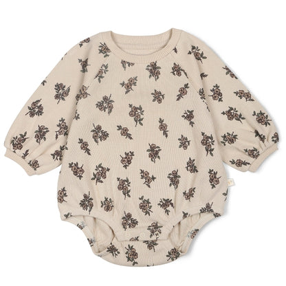 Makemake Organics Long Sleeve Bubble Romper