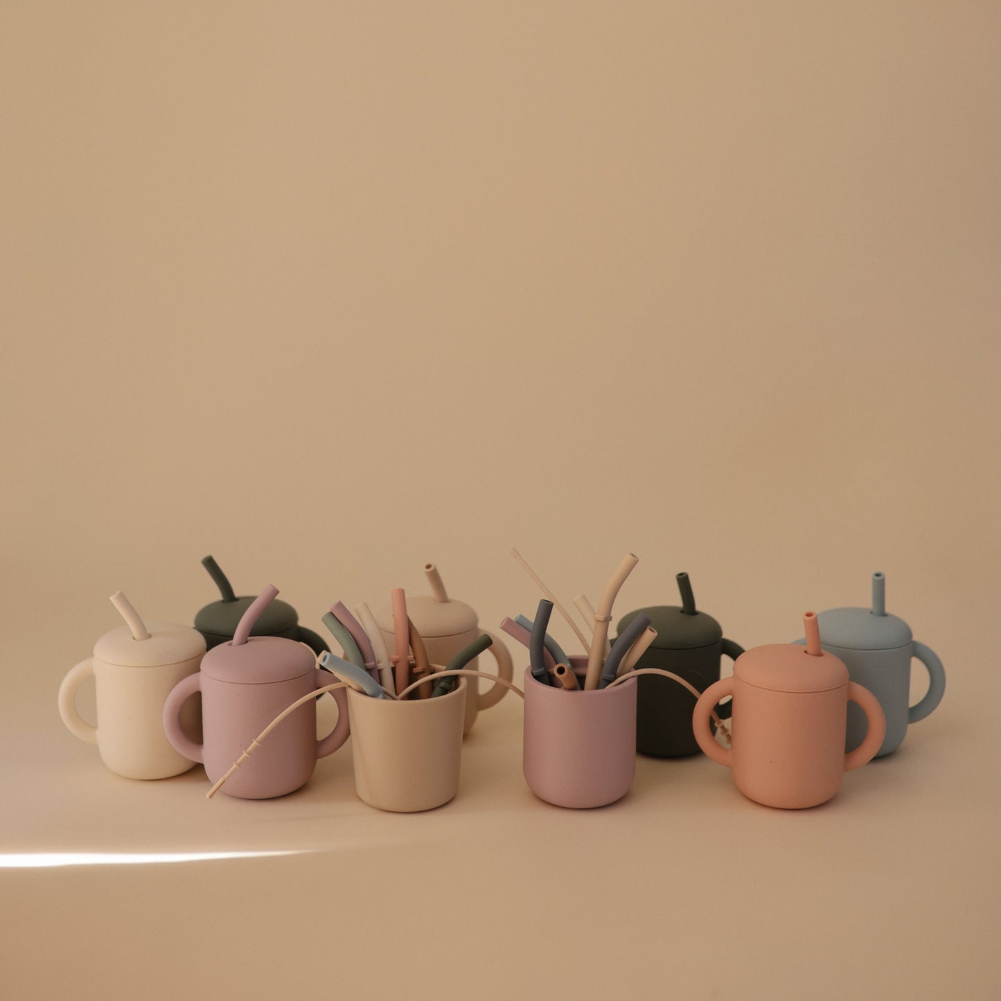 Silicone Replacement Straws - 5 Pack - Babies in Bloom
