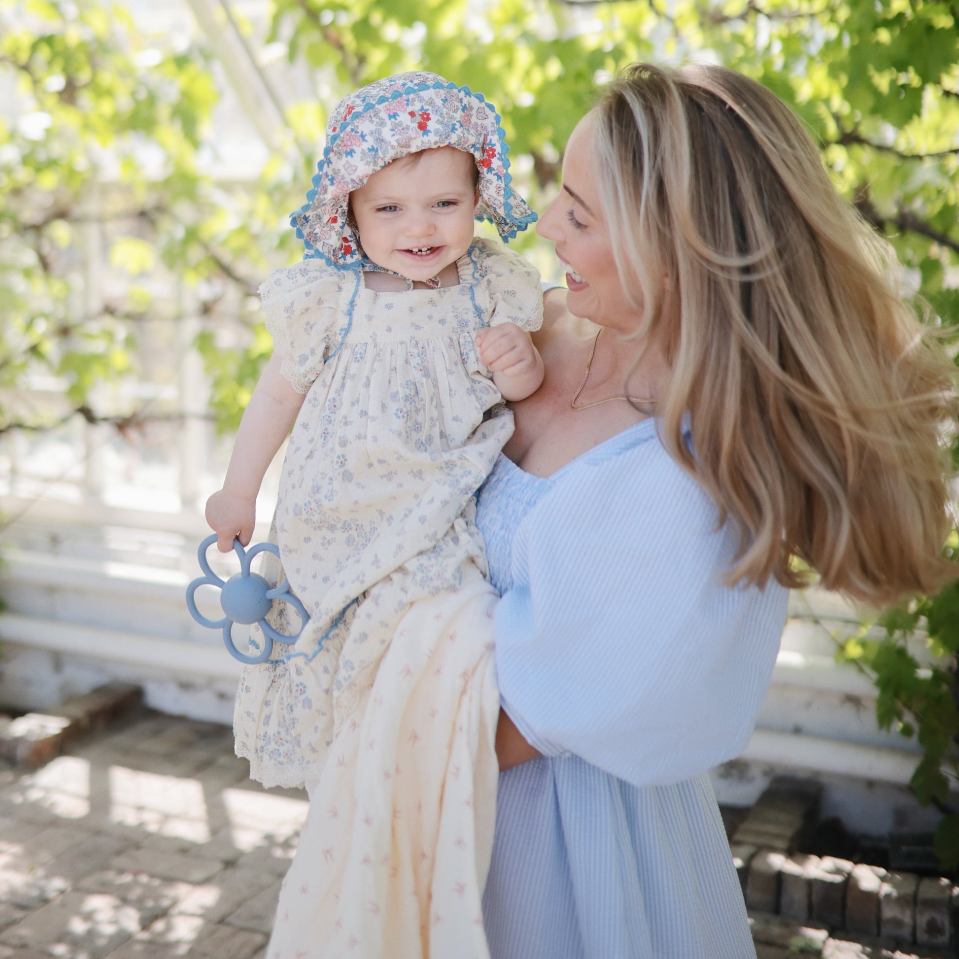 Organic Cotton Muslin Swaddle Blanket - Babies in Bloom