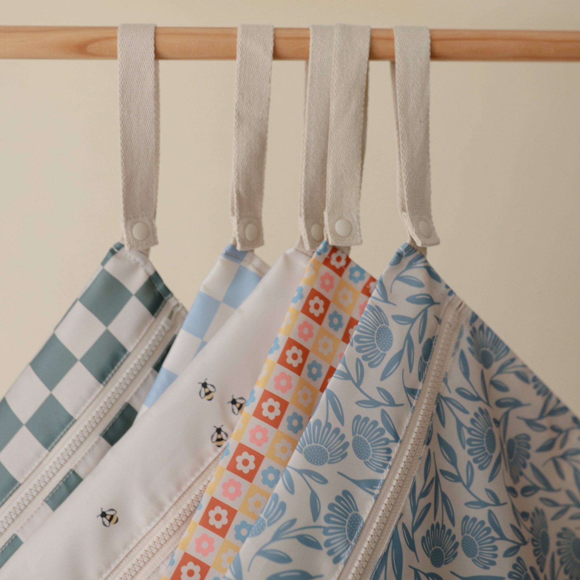 Water Resistant Wet Bag - Babies in Bloom