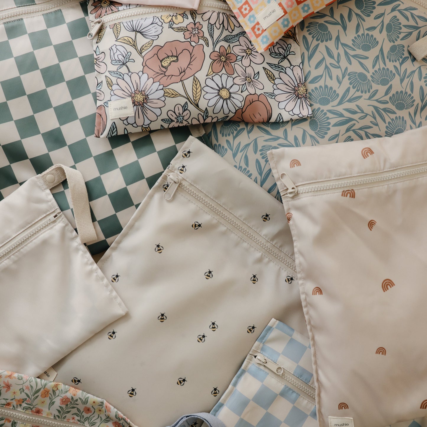 Water Resistant Wet Bag - Babies in Bloom