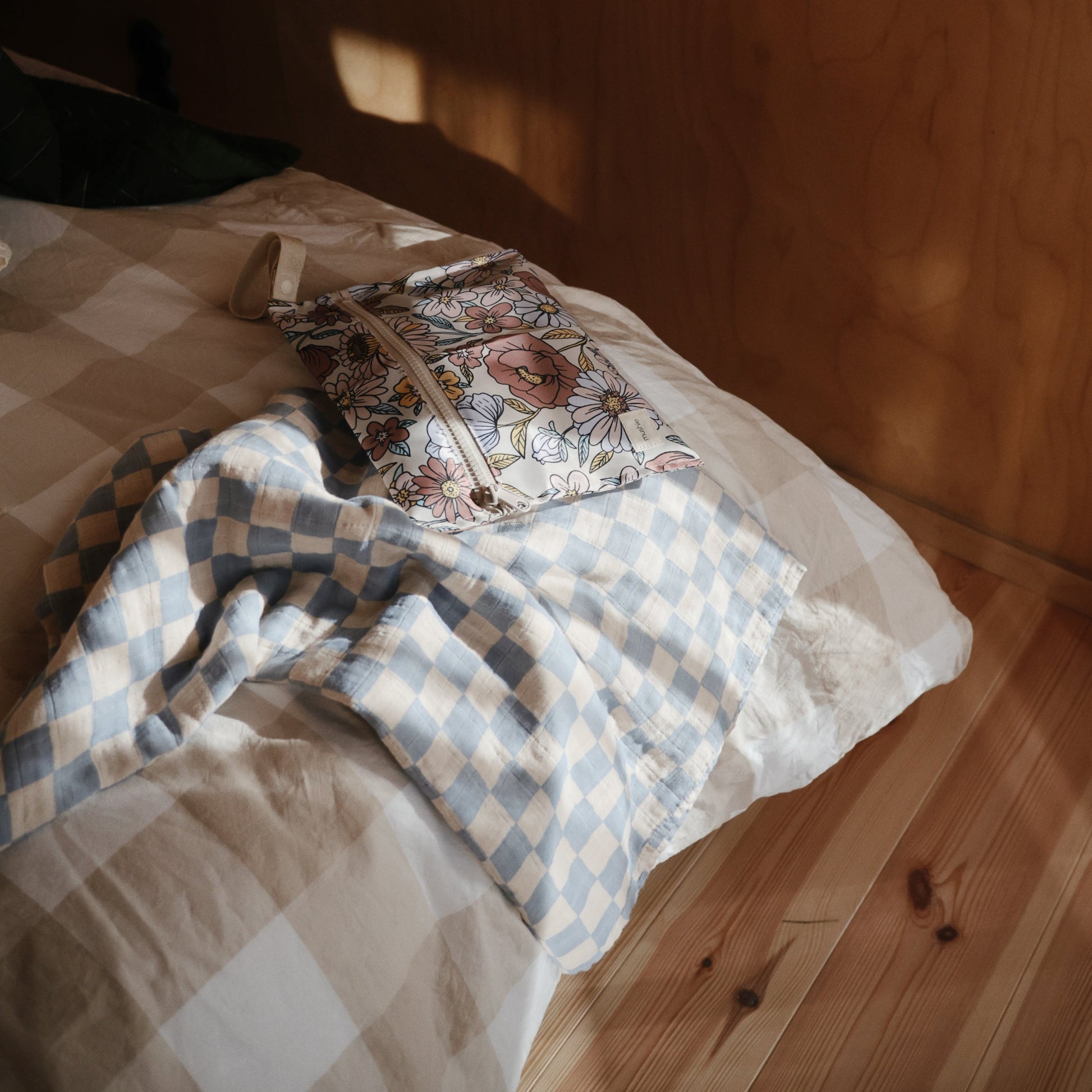 Organic Cotton Muslin Swaddle Blanket - Babies in Bloom