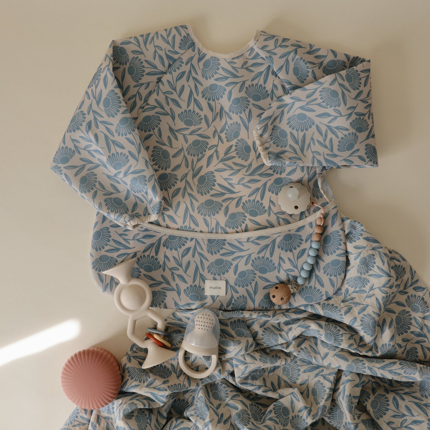 Organic Cotton Muslin Swaddle Blanket - Babies in Bloom