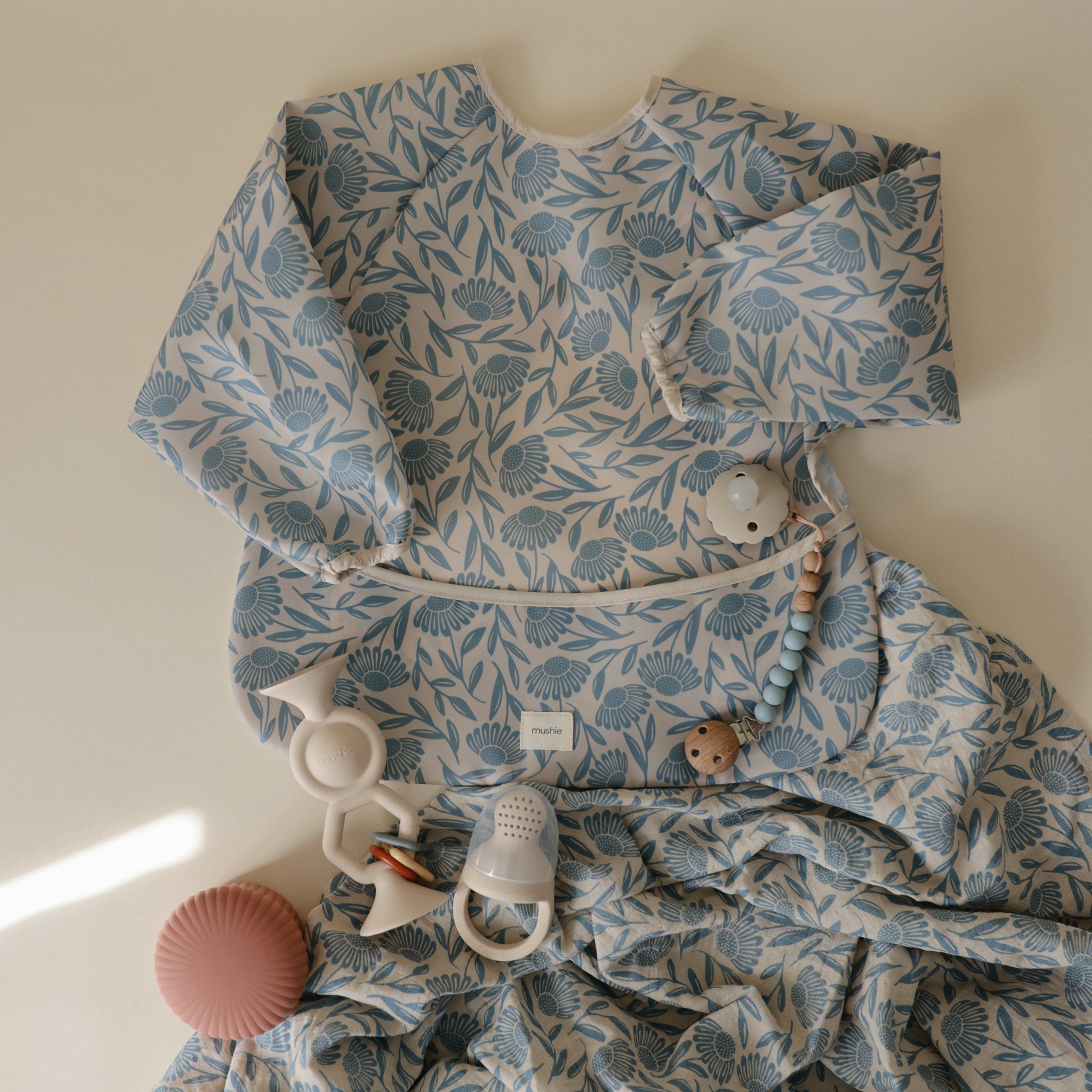 Organic Cotton Muslin Swaddle Blanket - Babies in Bloom
