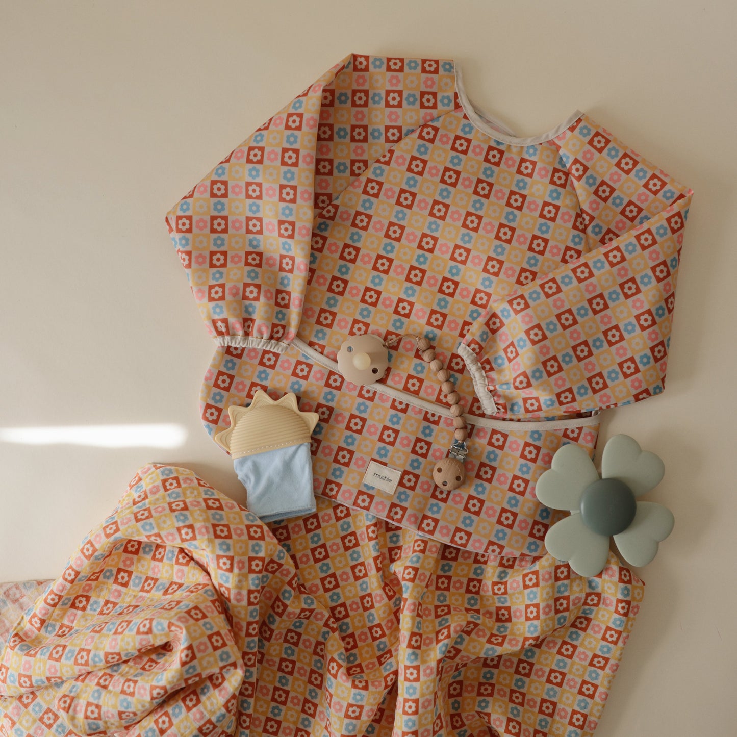 Organic Cotton Muslin Swaddle Blanket - Babies in Bloom
