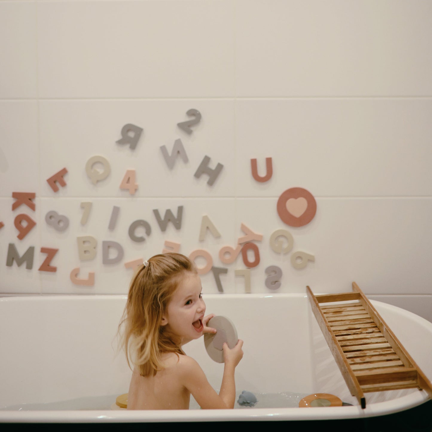 Foam Bath Puzzle - Babies in Bloom