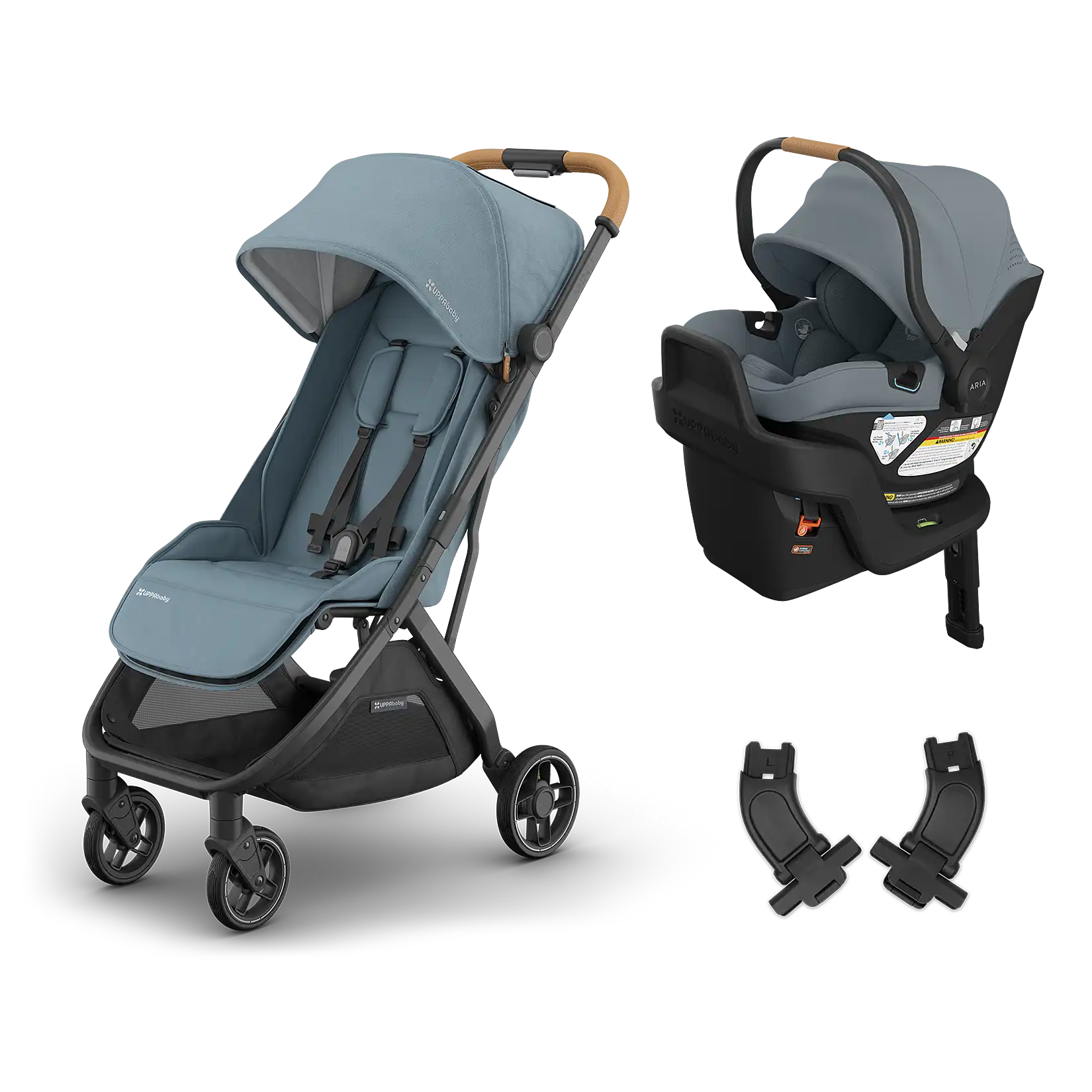 UPPAbaby Minu V3 + Aria V2 Travel System - Babies in Bloom