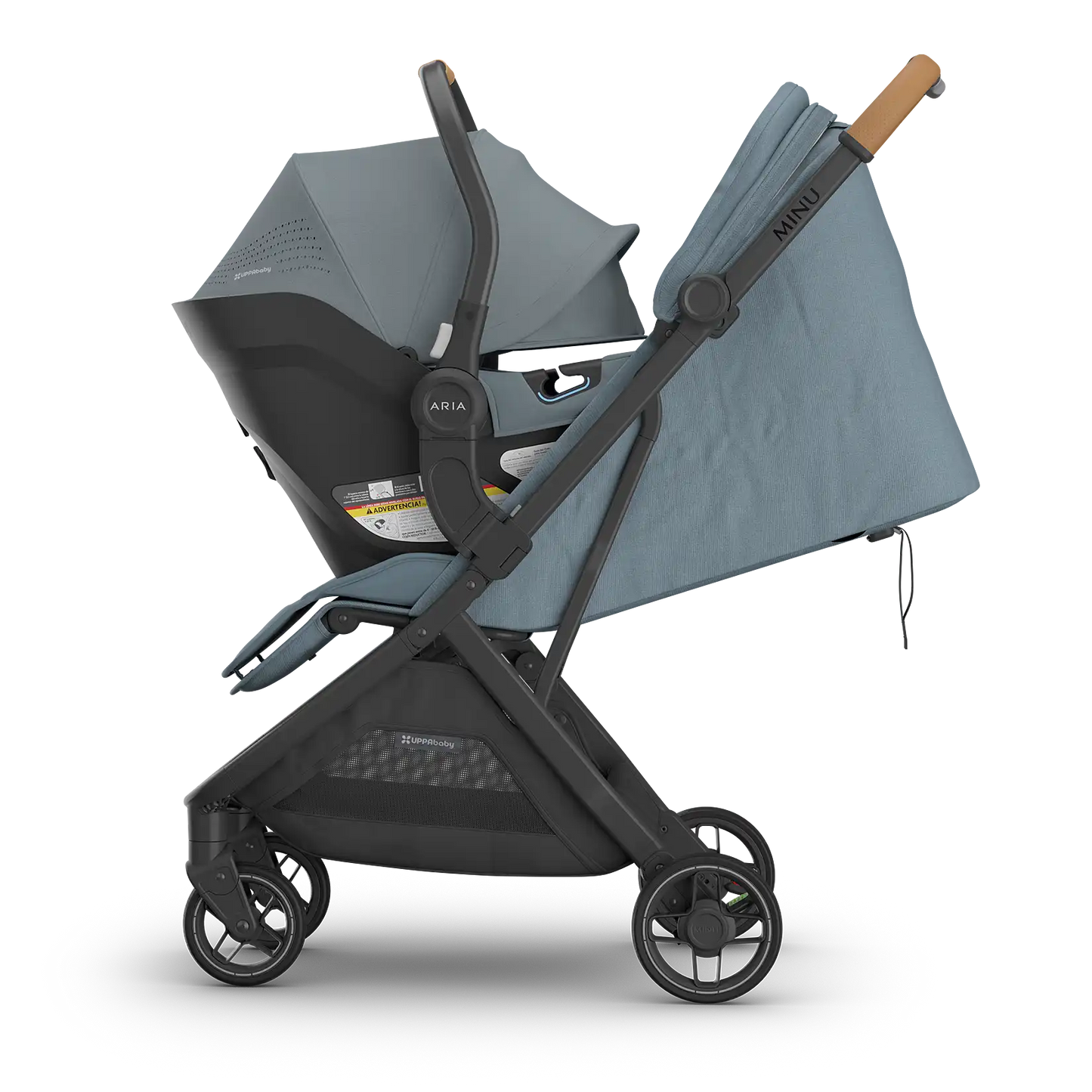 UPPAbaby Minu V3 + Aria V2 Travel System - Babies in Bloom
