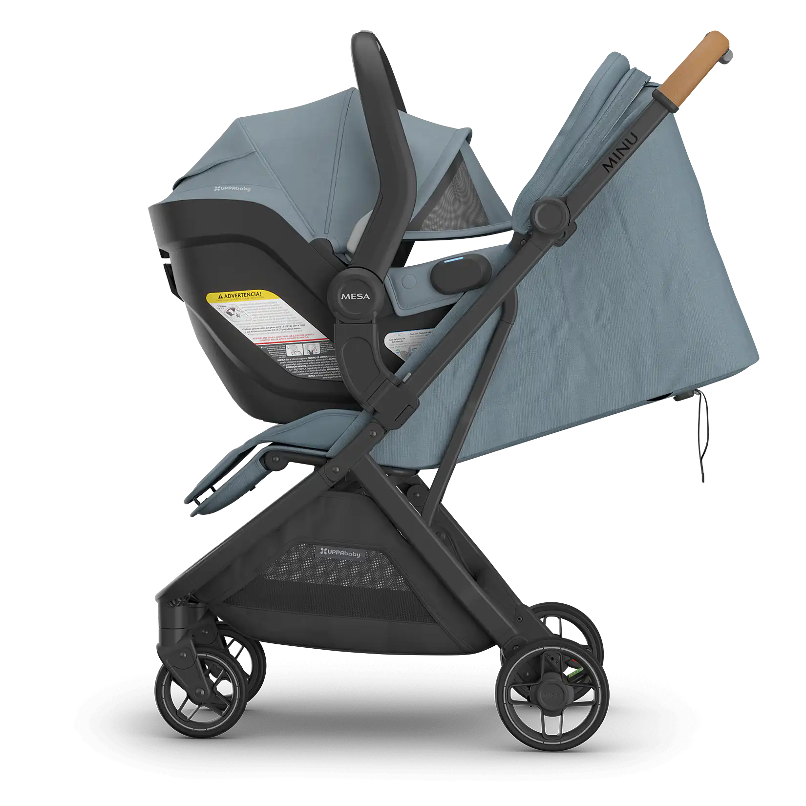UPPAbaby Minu V3 + Mesa V3 Travel System - Babies in Bloom