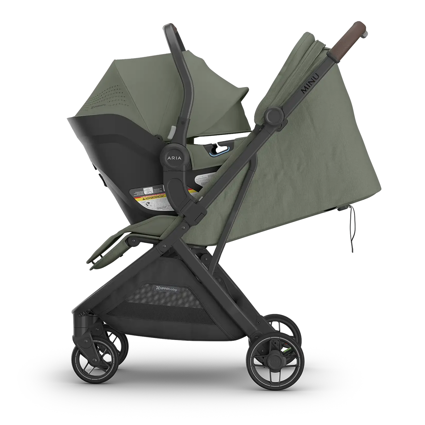 UPPAbaby Minu V3 + Aria V2 Travel System - Babies in Bloom