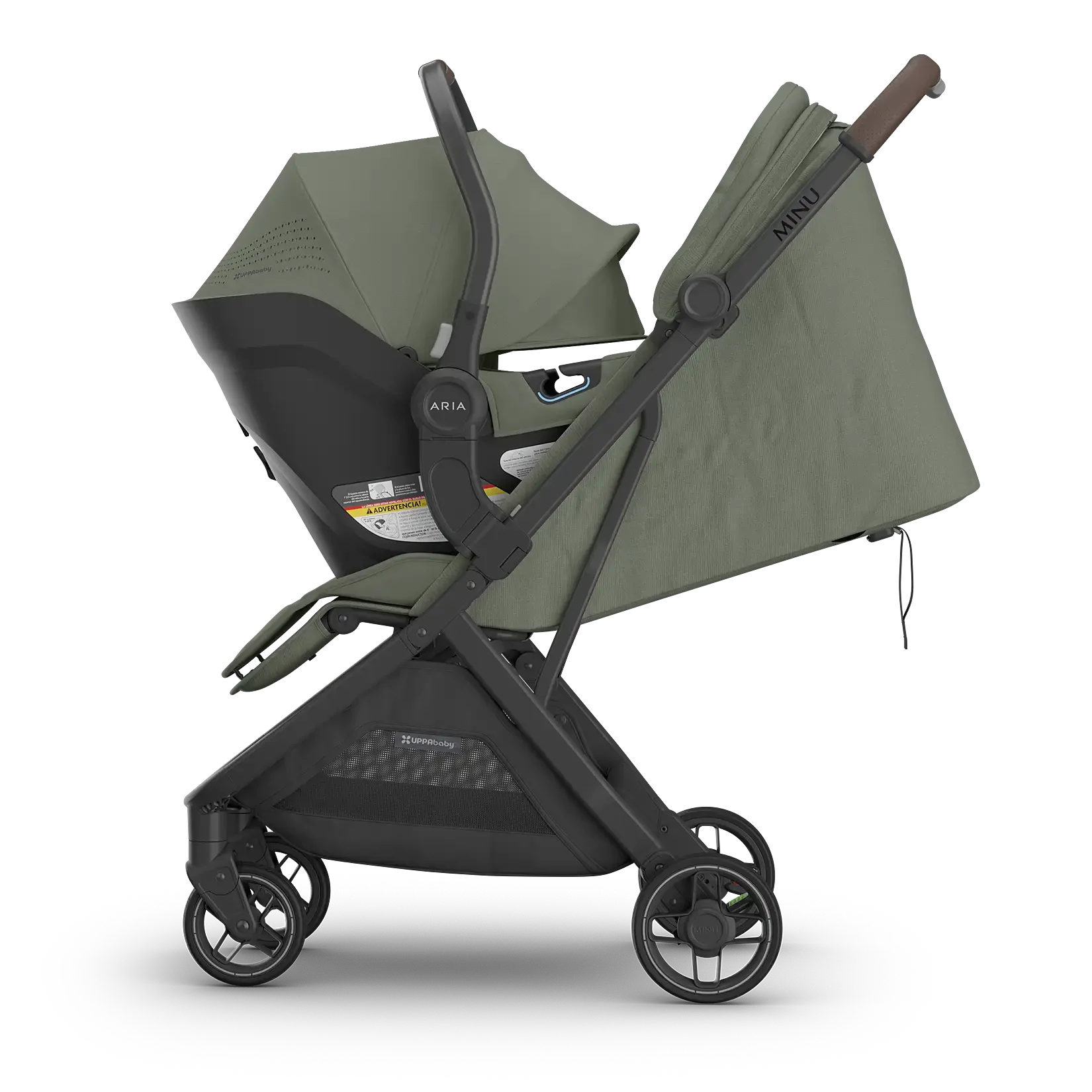 UPPAbaby Minu V3 + Aria V2 Travel System - Babies in Bloom