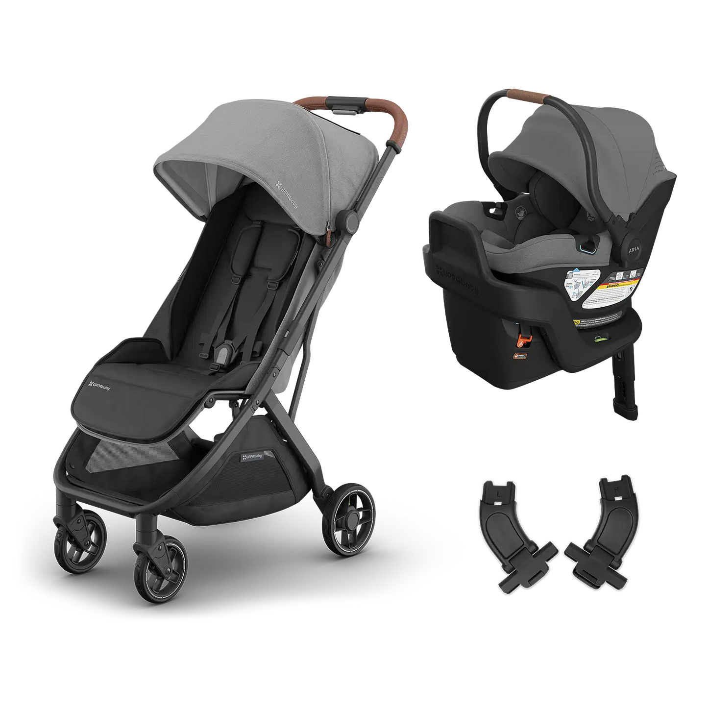 UPPAbaby Minu V3 + Aria V2 Travel System - Babies in Bloom