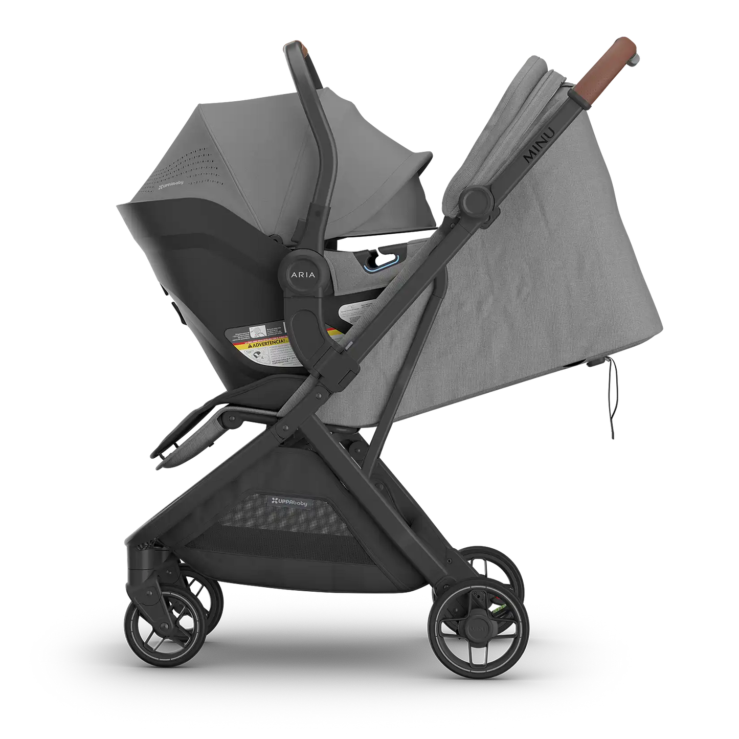 UPPAbaby Minu V3 + Aria V2 Travel System - Babies in Bloom
