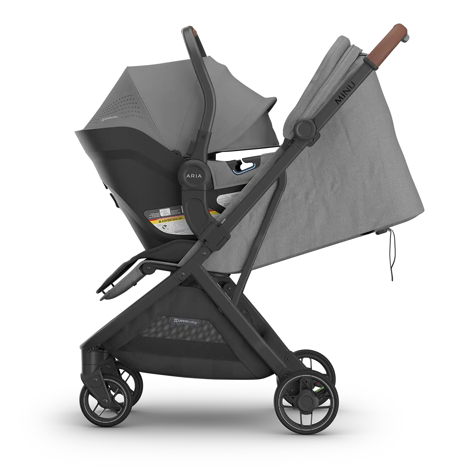 UPPAbaby Minu V3 + Aria V2 Travel System - Babies in Bloom