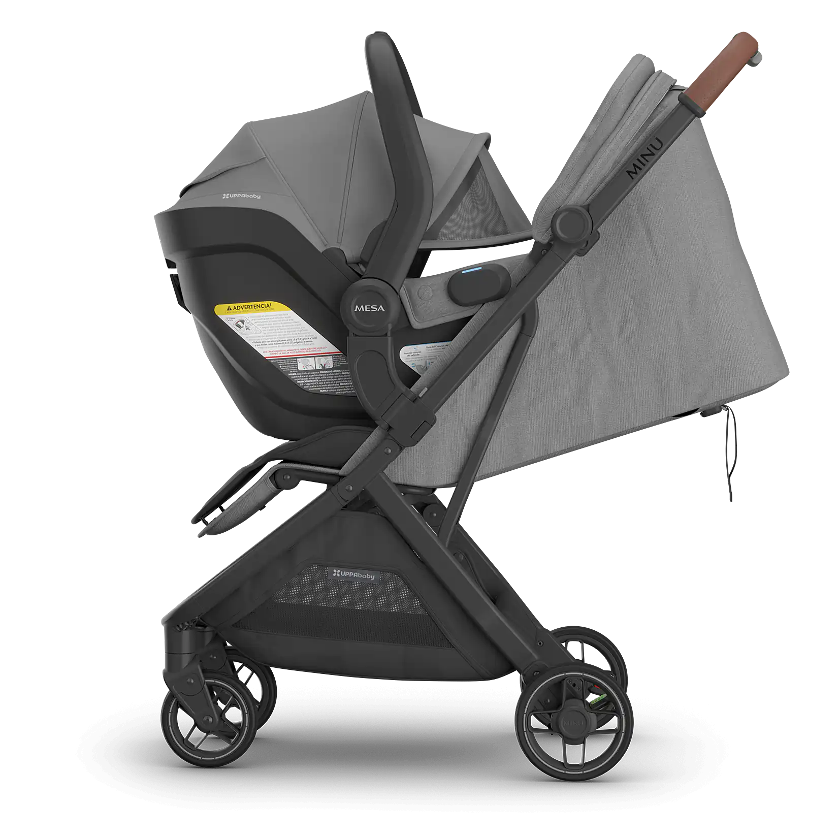 UPPAbaby Minu V3 + Mesa V3 Travel System - Babies in Bloom