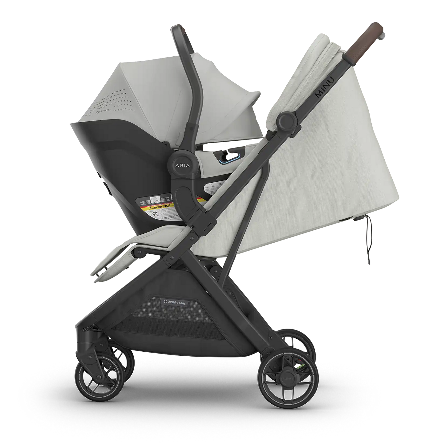 UPPAbaby Minu V3 + Aria V2 Travel System - Babies in Bloom