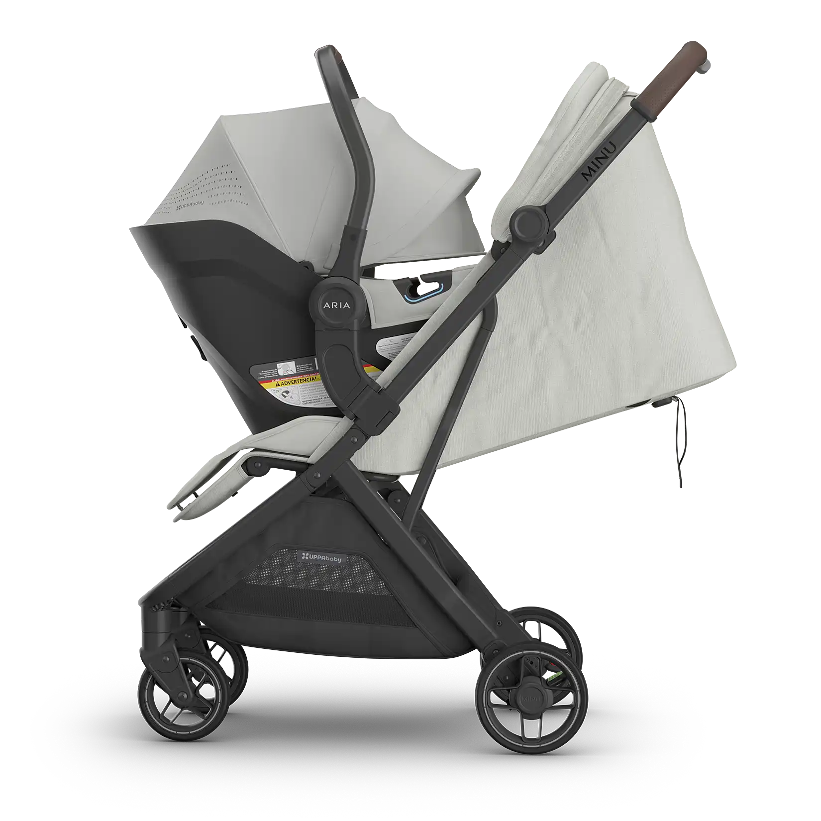 UPPAbaby Minu V3 + Aria V2 Travel System - Babies in Bloom