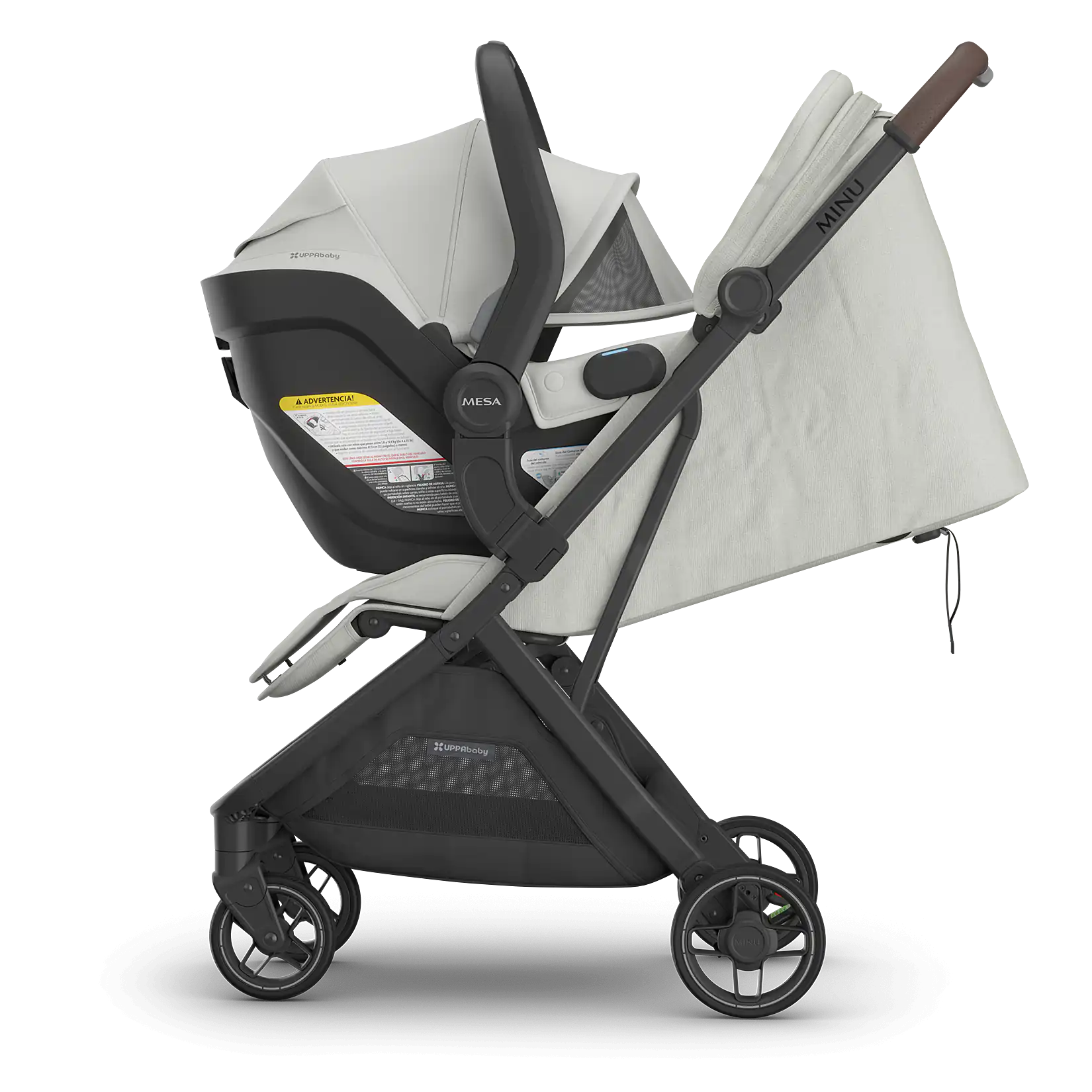 UPPAbaby Minu V3 + Mesa V3 Travel System - Babies in Bloom