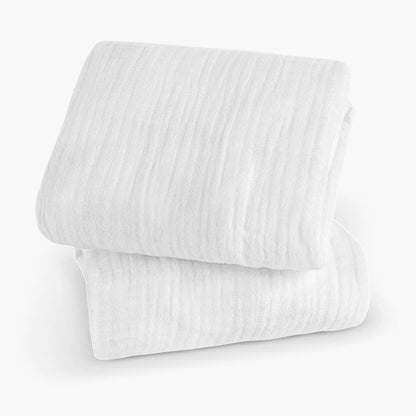 UPPAbaby Remi Bassinet Organic Cotton Mattress Covers (Coming Soon)