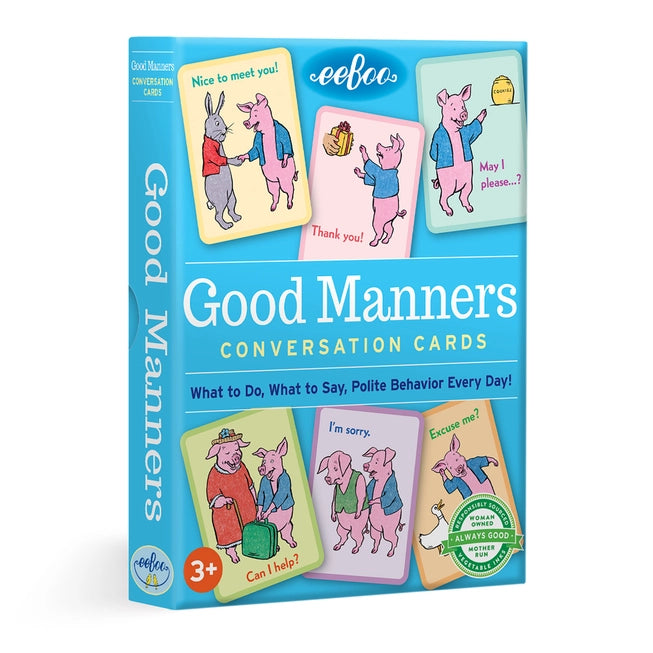 eeBoo Good Manners Flash Cards