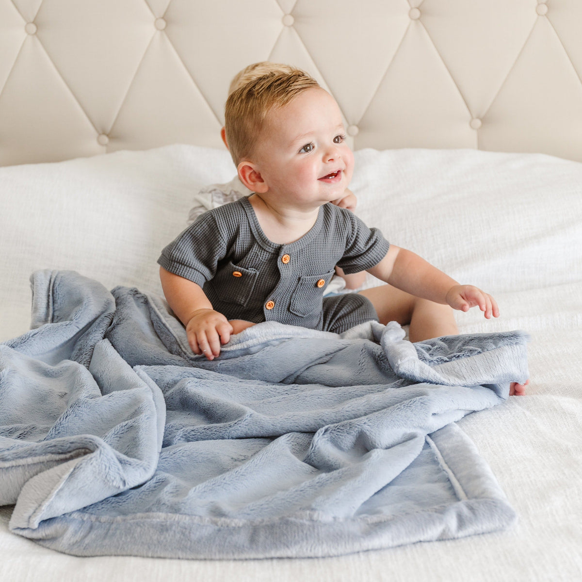 LUSH RECEIVING BLANKETS - Babies in Bloom