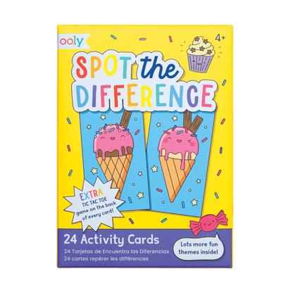 Spot the Difference Activity Cards