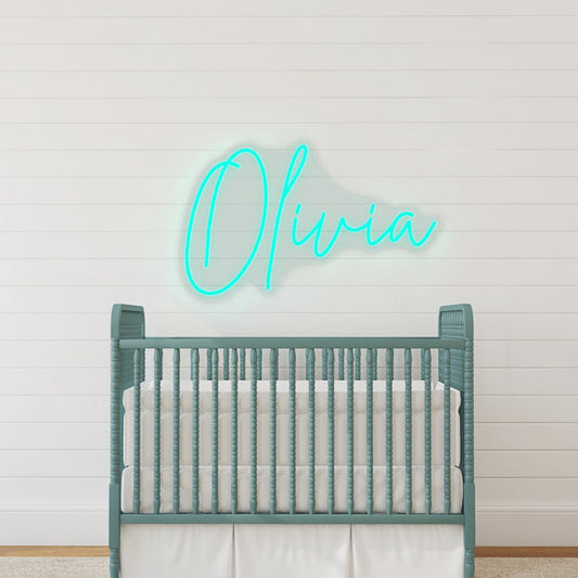 Sugar + Maple Personalized Neon Name Signs