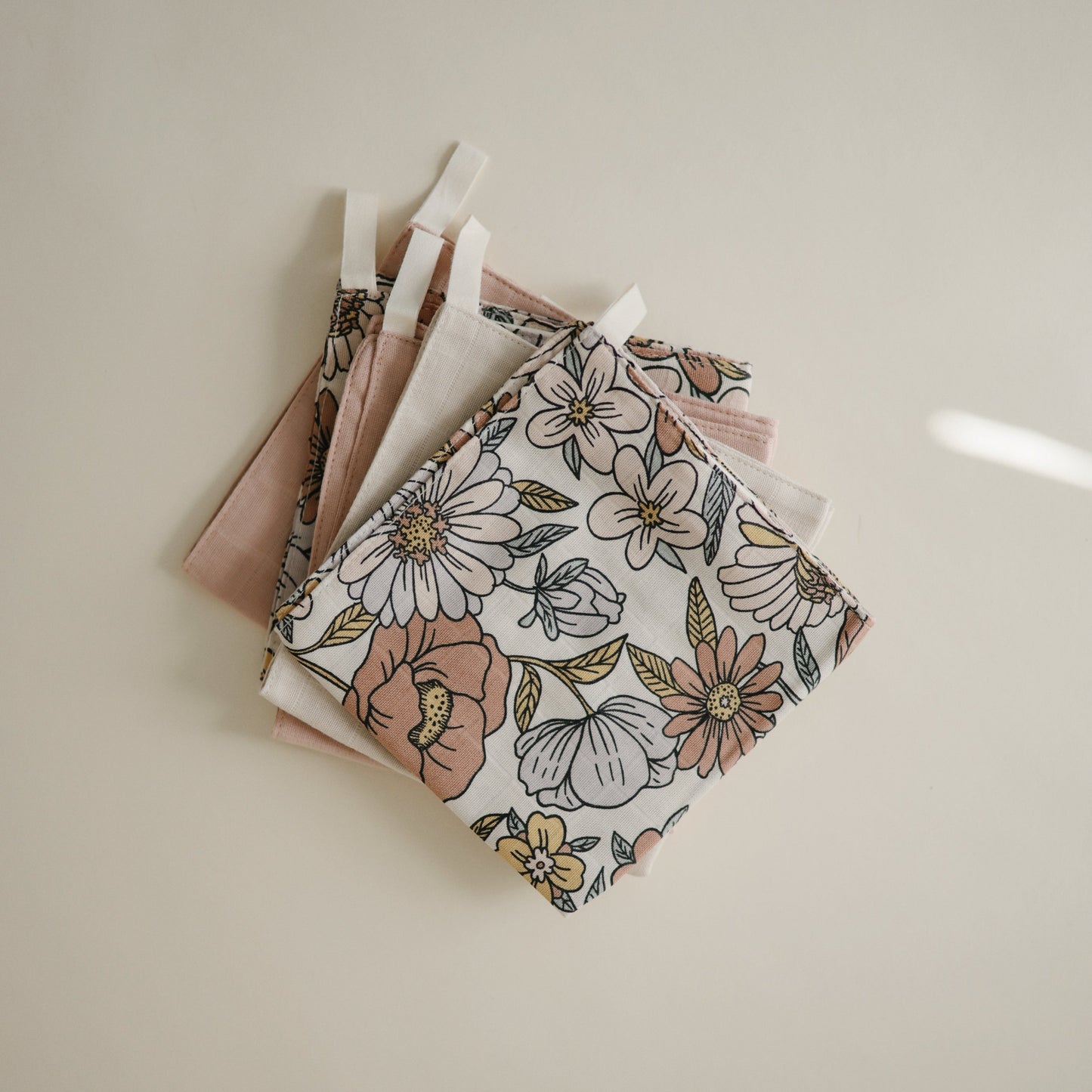 Muslin Cotton Washcloth - Babies in Bloom