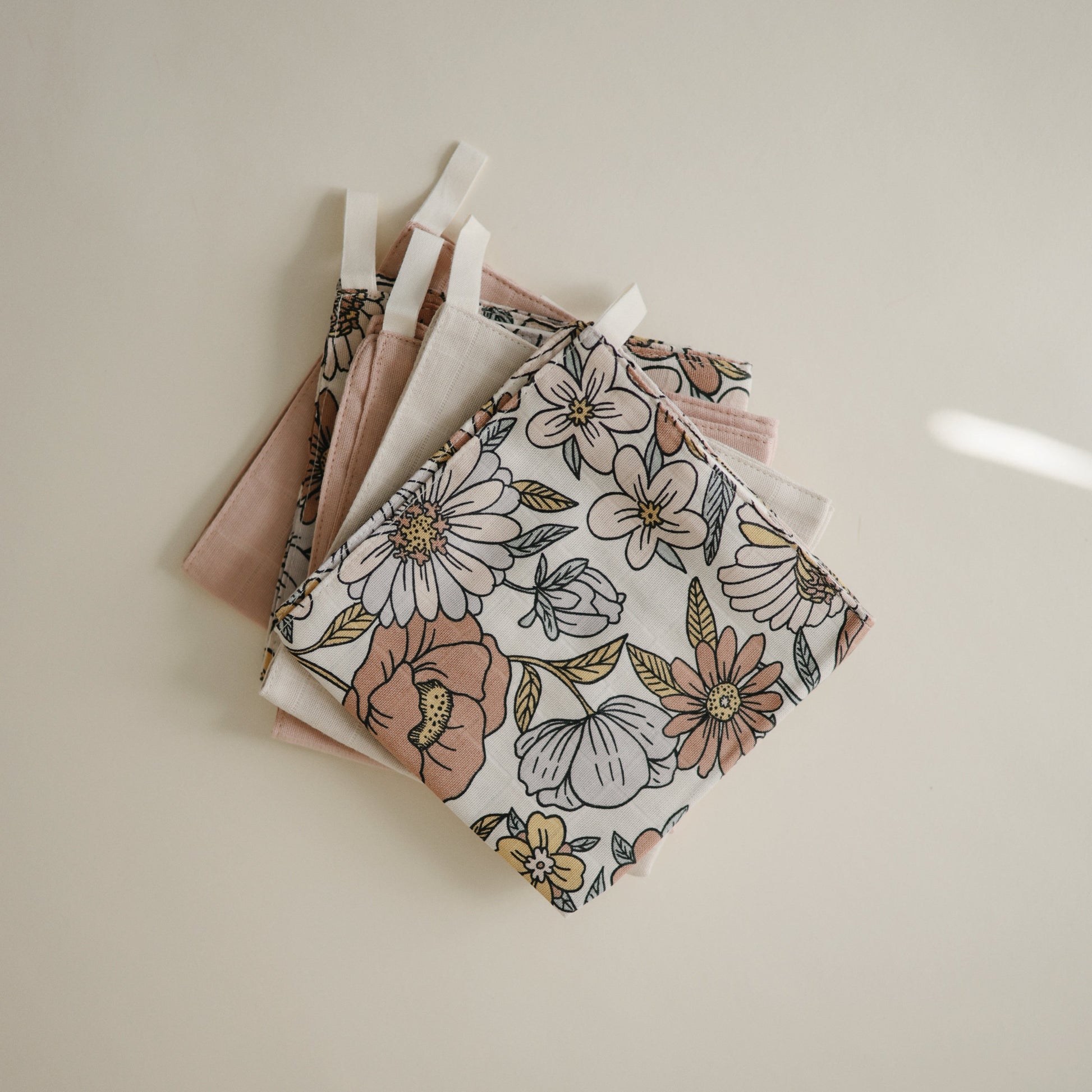 Muslin Cotton Washcloth - Babies in Bloom