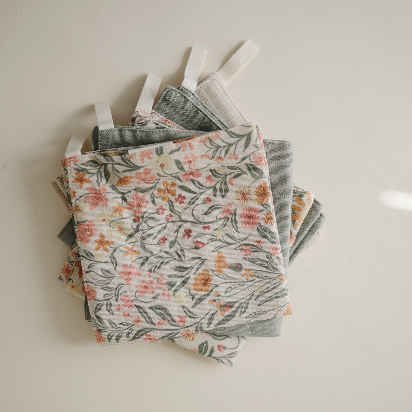 Muslin Cotton Washcloth - Babies in Bloom