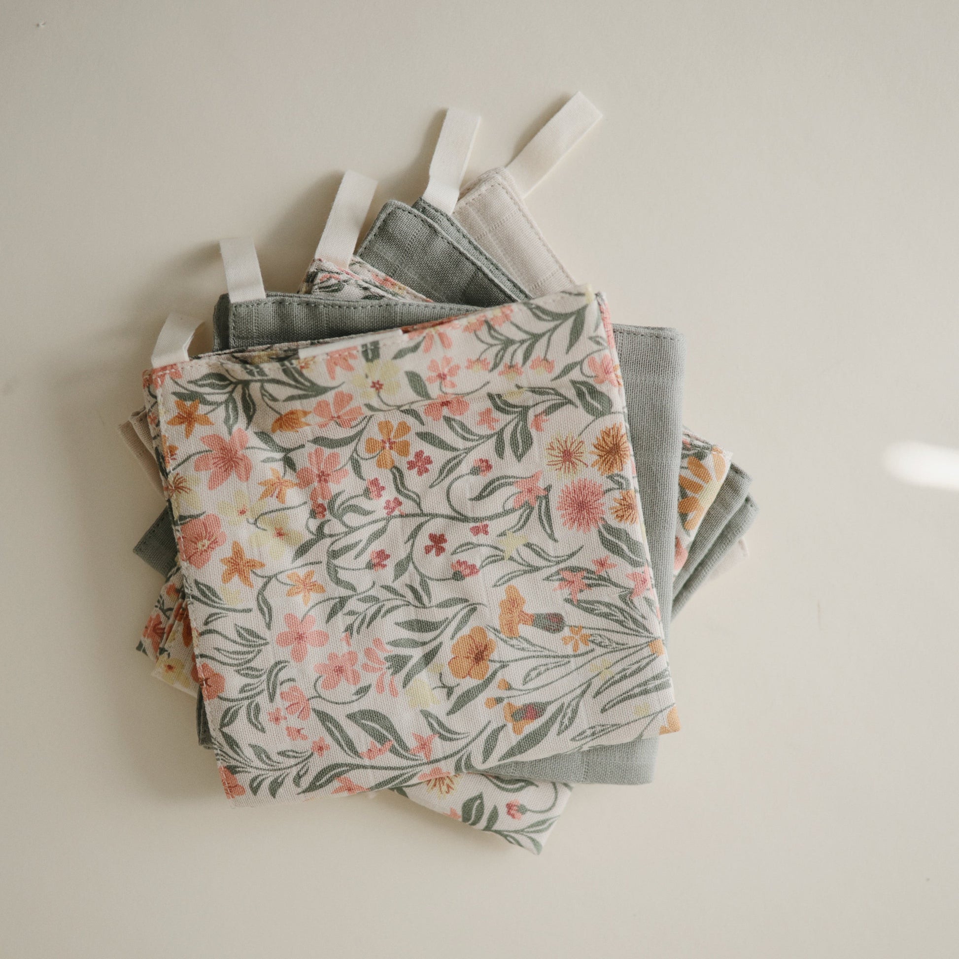 Muslin Cotton Washcloth - Babies in Bloom