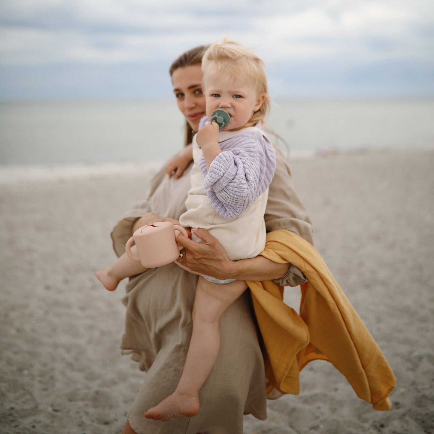 Organic Cotton Muslin Swaddle Blanket - Babies in Bloom