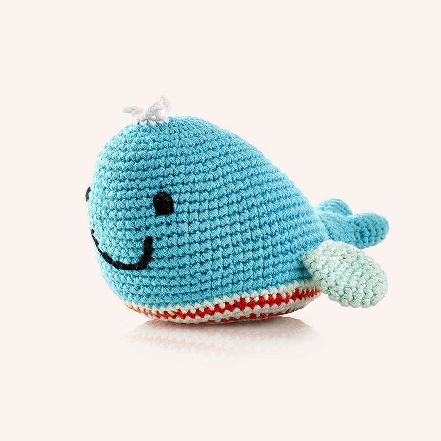 Pebble Whale Rattle