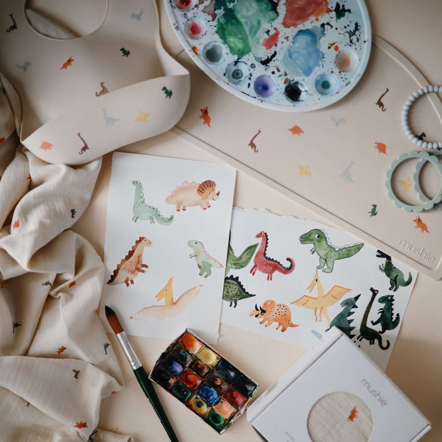 Silicone Placemat - Babies in Bloom