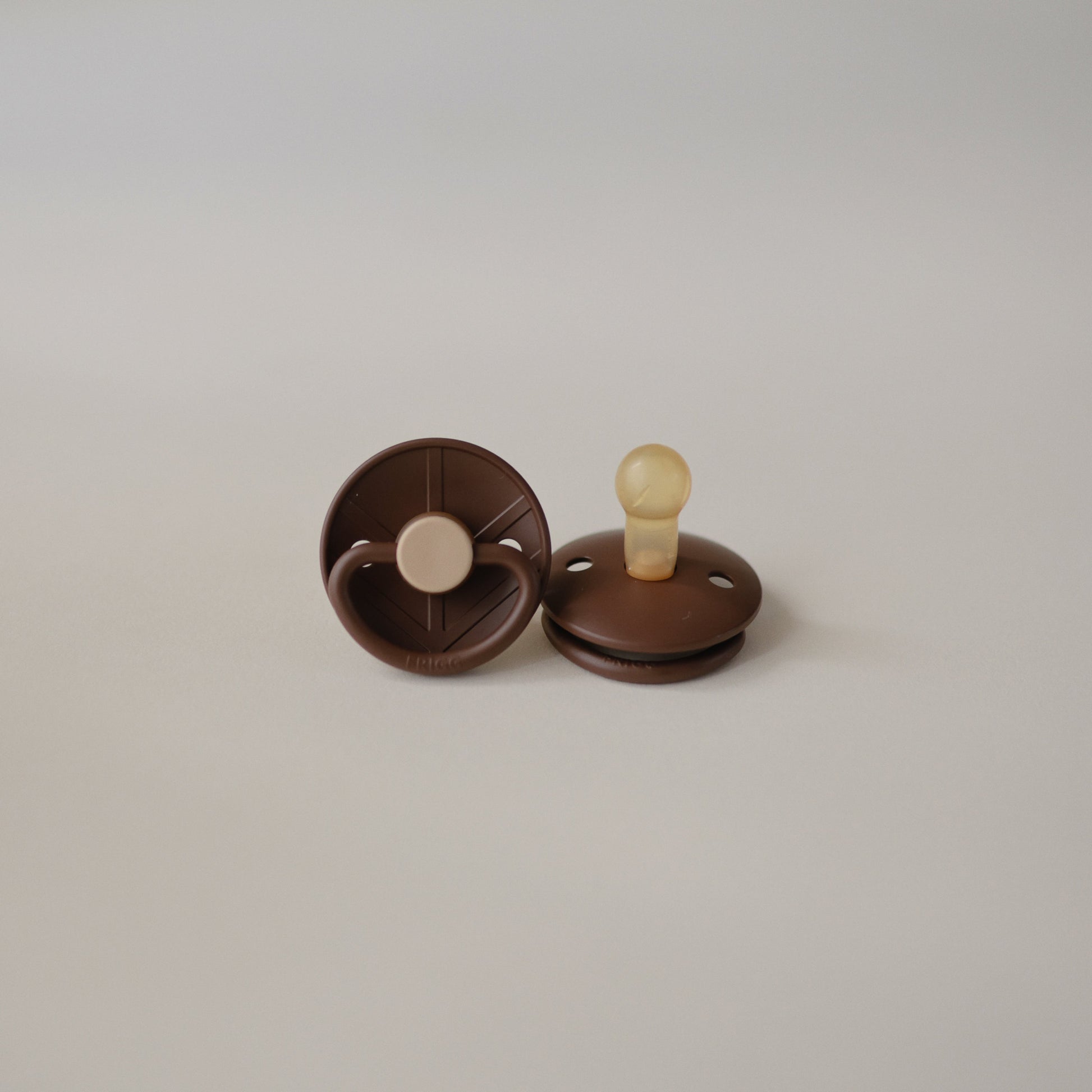 FRIGG Little Viking Natural Rubber Pacifier 2-Pack - Babies in Bloom