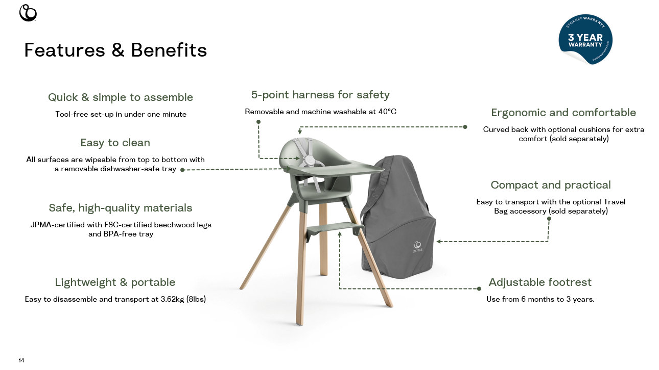 Stokke Clikk High Chair