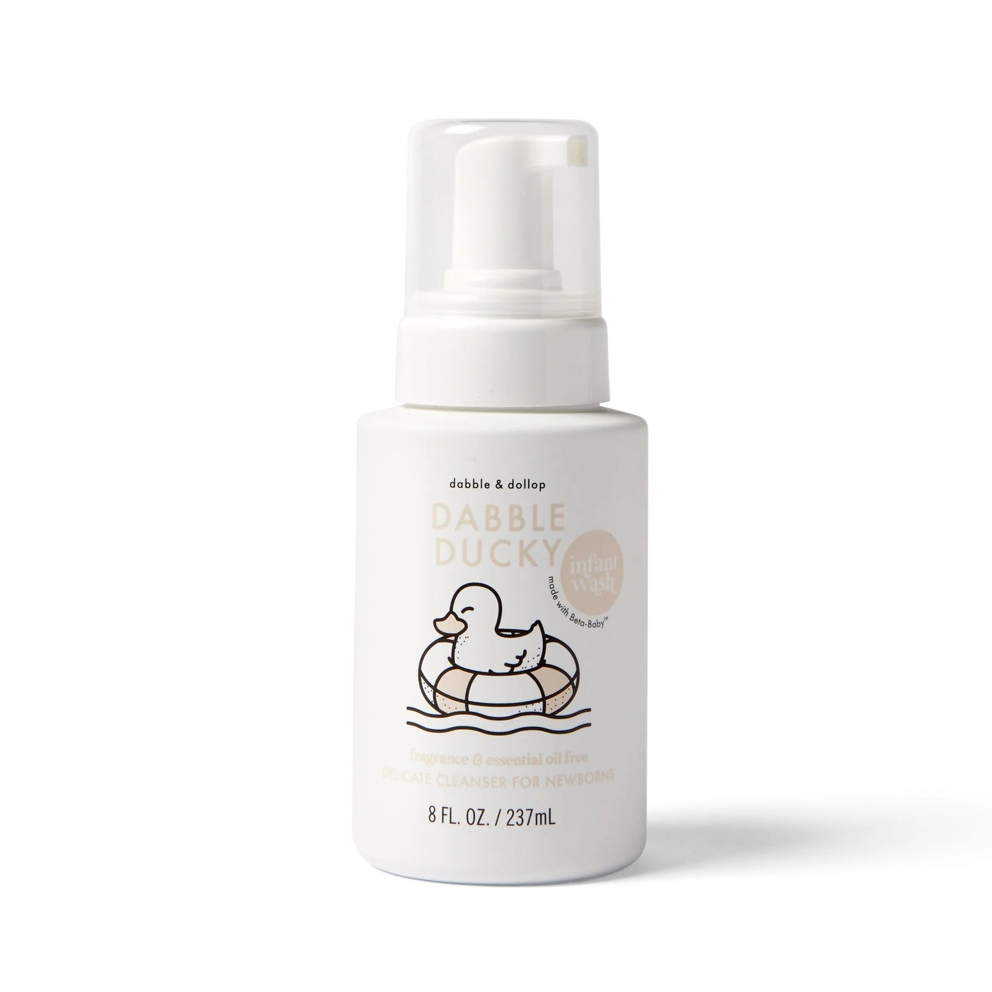 Dabble & Dollop Fragrance Free Foaming Infant Wash