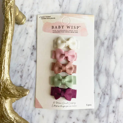 Baby Wisp Mini Tuxedo Snap Clip Sets